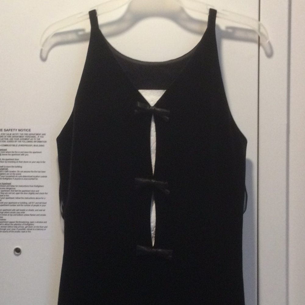 Black Velvet Strapless Evening Dress